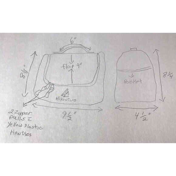 Hikenture Bag Versatile Durable Nylon/polyester Shell Great Trip Organizer - Picture 3 of 13